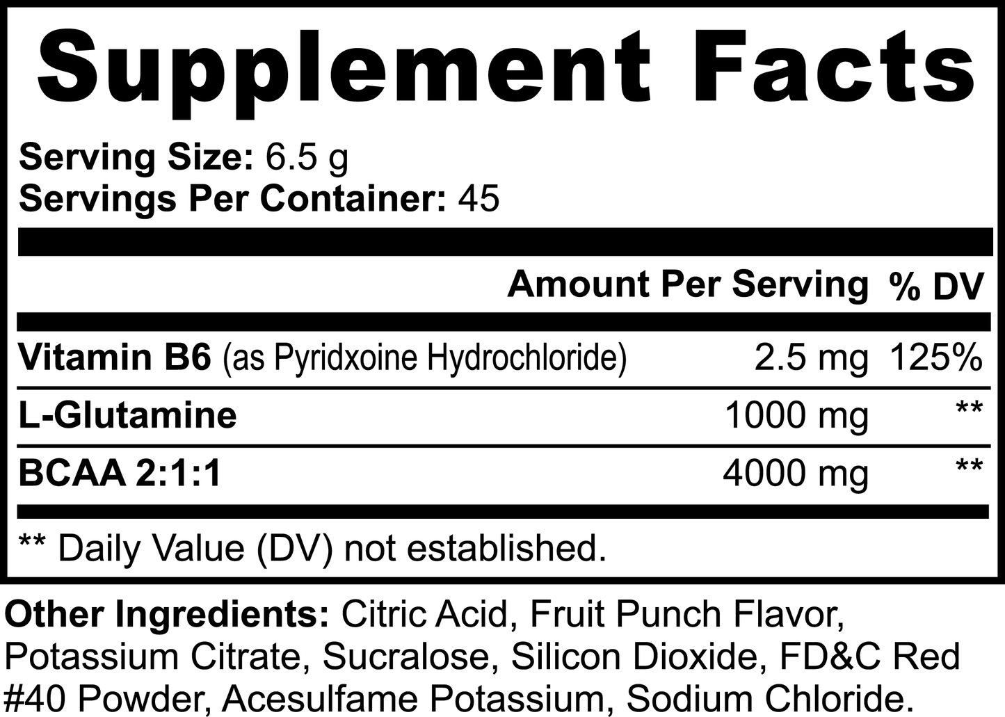 BCAA - Energix Lab