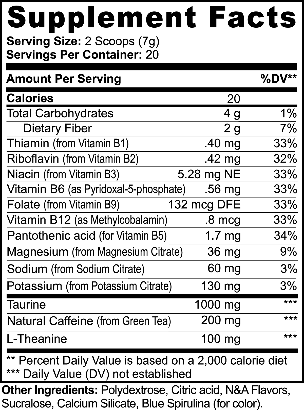 Pre workout - Energix Lab