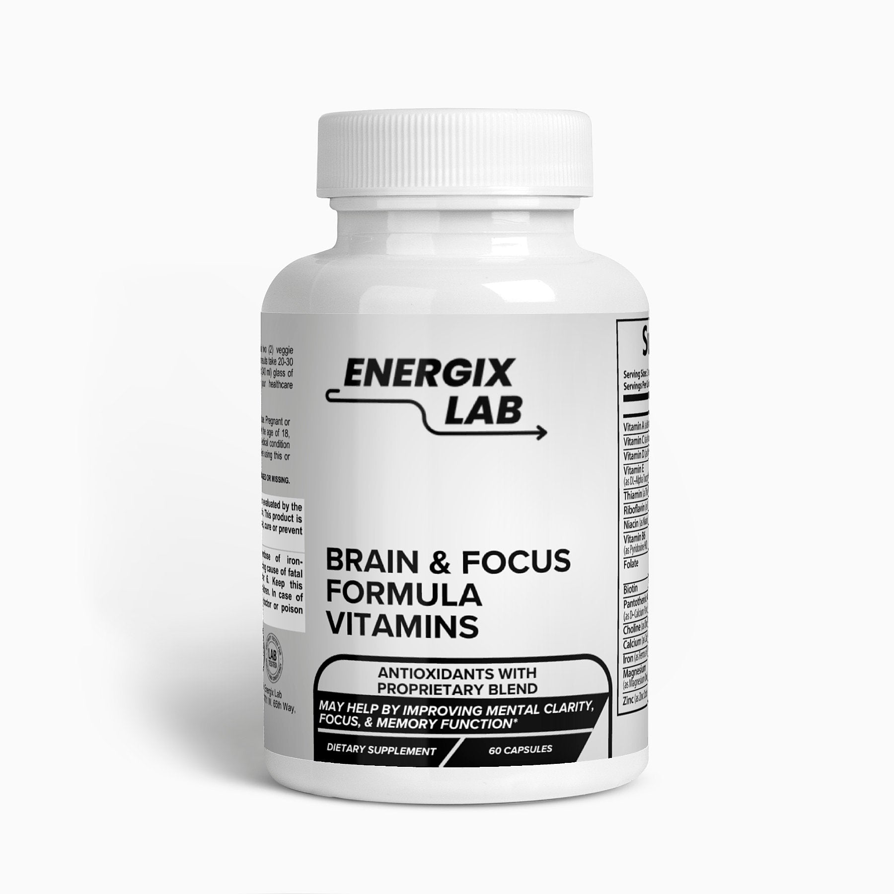 Brain & Focus Formula - Energix Lab