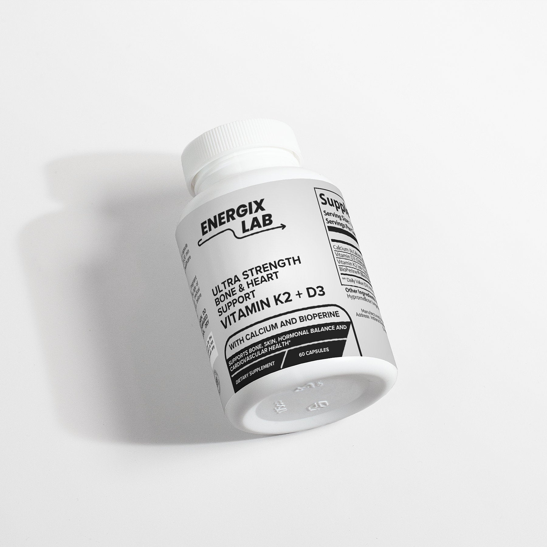 VITAMIN K2 + D3 - Energix Lab