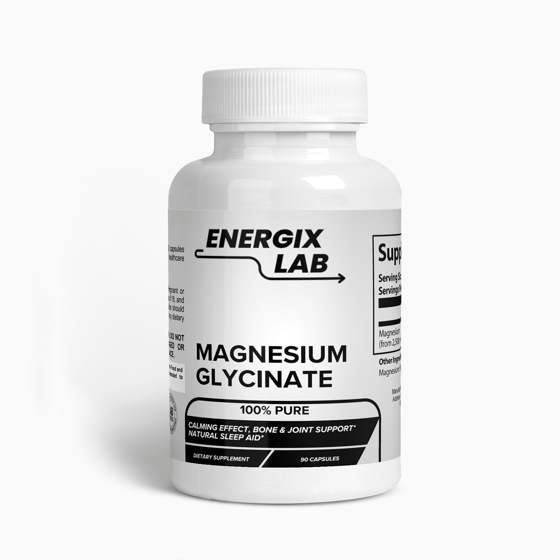 Magnesium Glycinate supplement Energix lab