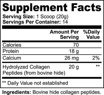 Grass-Fed Collagen Peptides Powder - Energix Lab