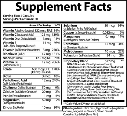 Brain & Focus Formula - Energix Lab